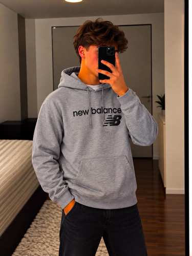 New balance herren hoodie - new,